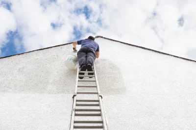 Peinture extérieure au Bocasse — façades et ravalement
